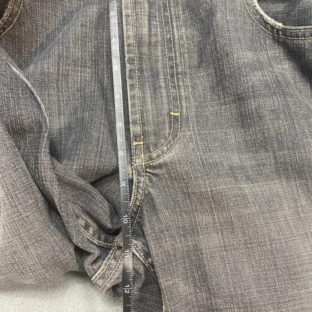 Banana Republic Straight Leg Jeans Mens 34 X 32 Blue Dark Wash Regular Fit Denim